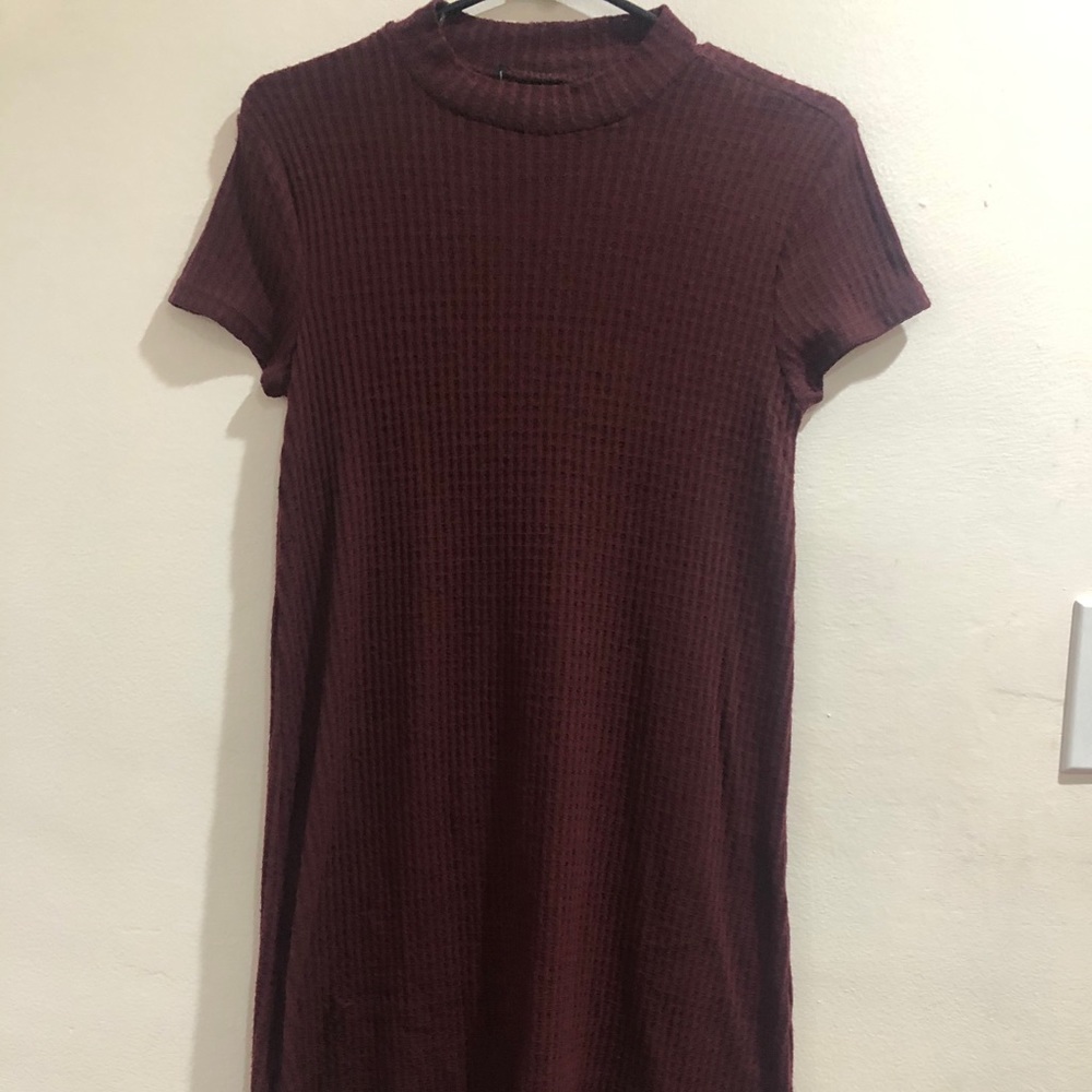 Knitted Dress, small hole in the back.